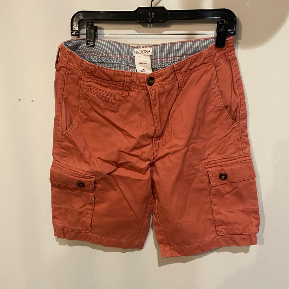 Merona Terracotta Cargo Shorts